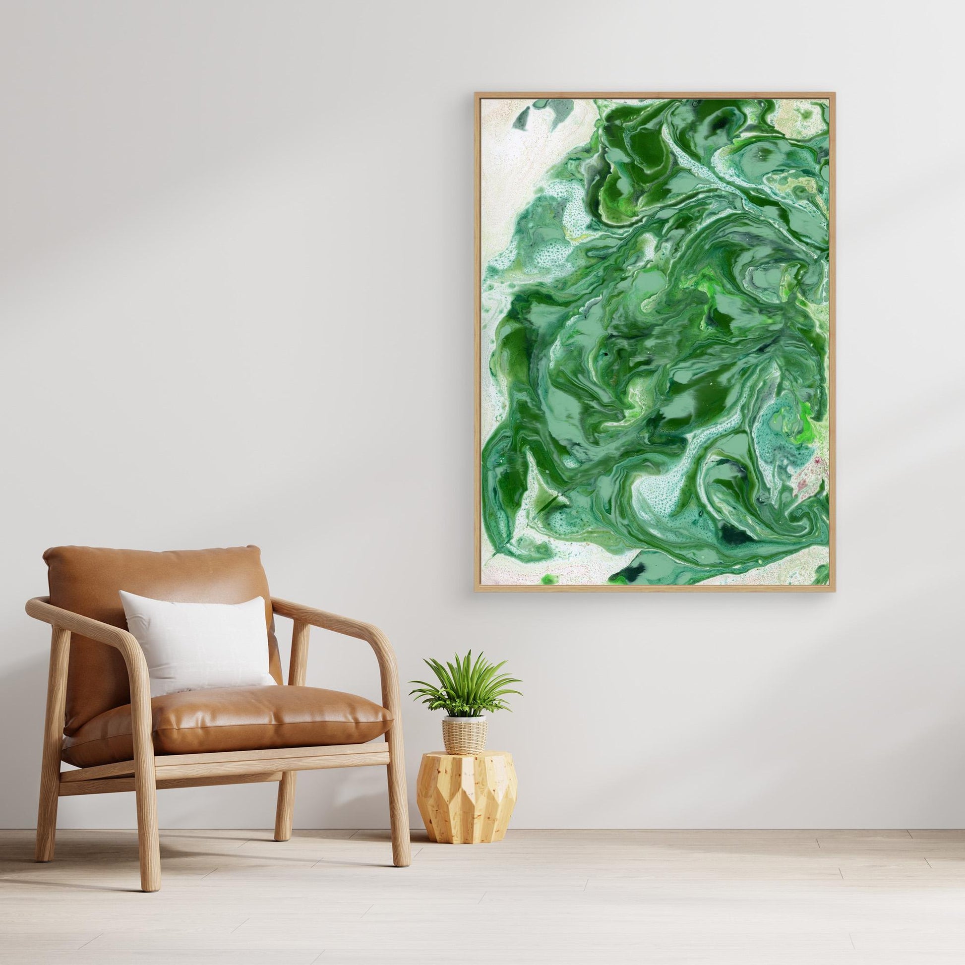 Green foliage - Tribute to Yuna D.