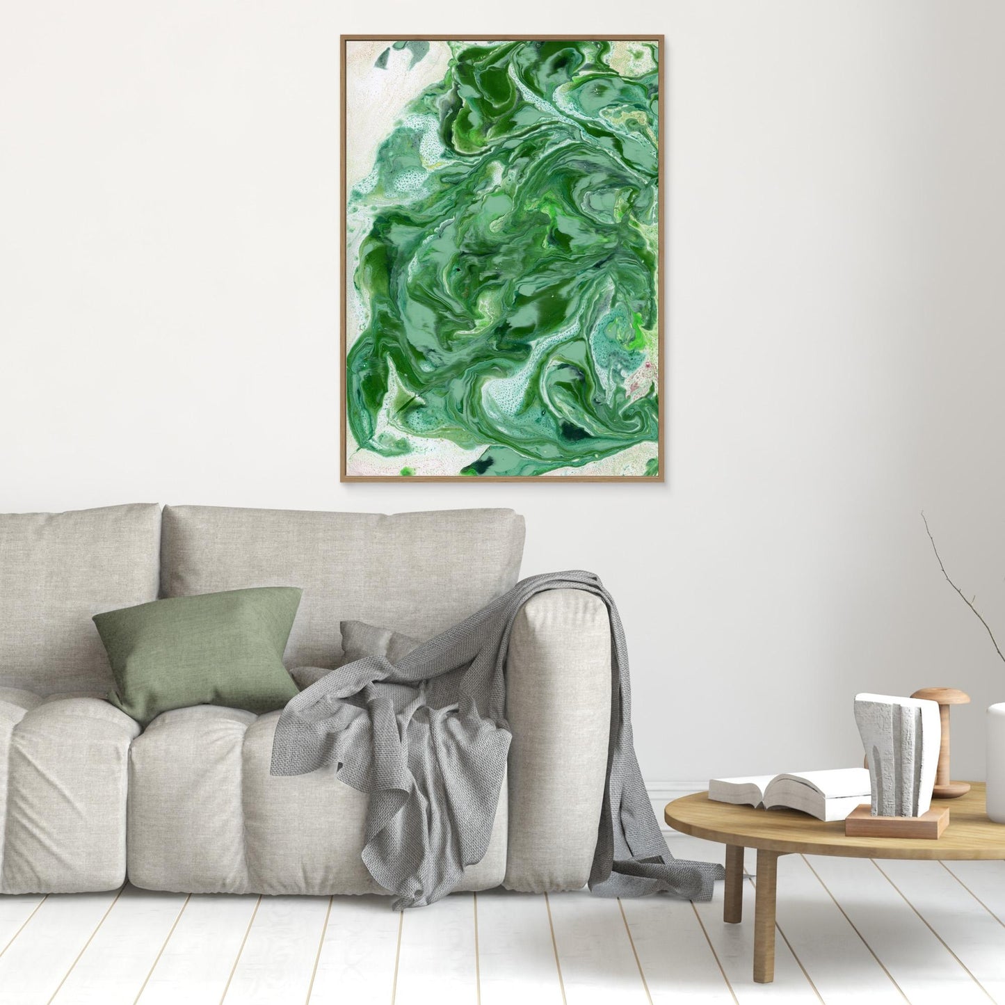 Green foliage - Tribute to Yuna D.