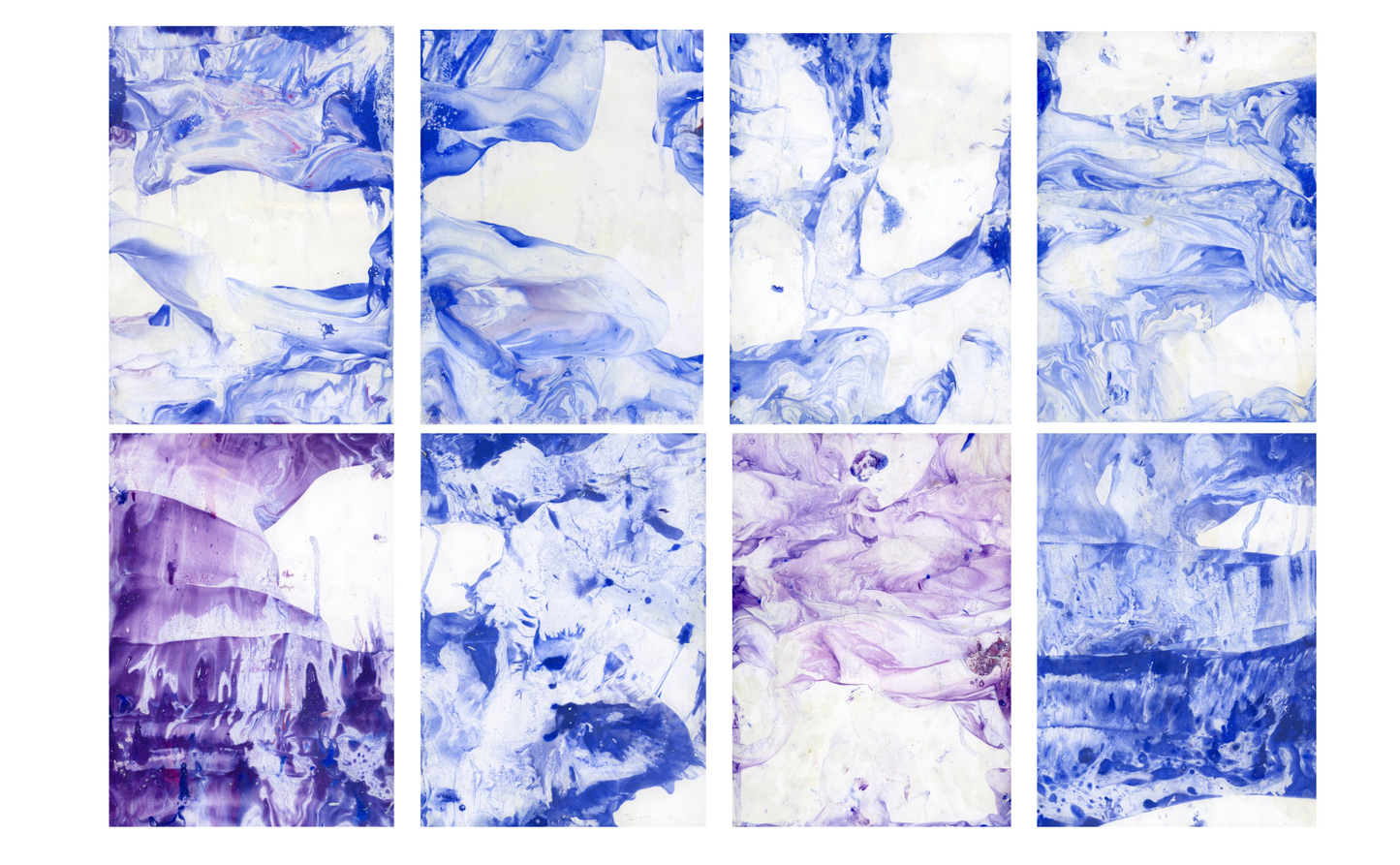 Collection Ultramarine Trip Aluminium - Blue & purple - 8 éléments