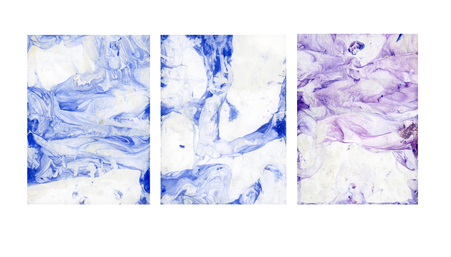 Collection Ultramarine Trip Aluminium - Triptyque - Blue & purple
