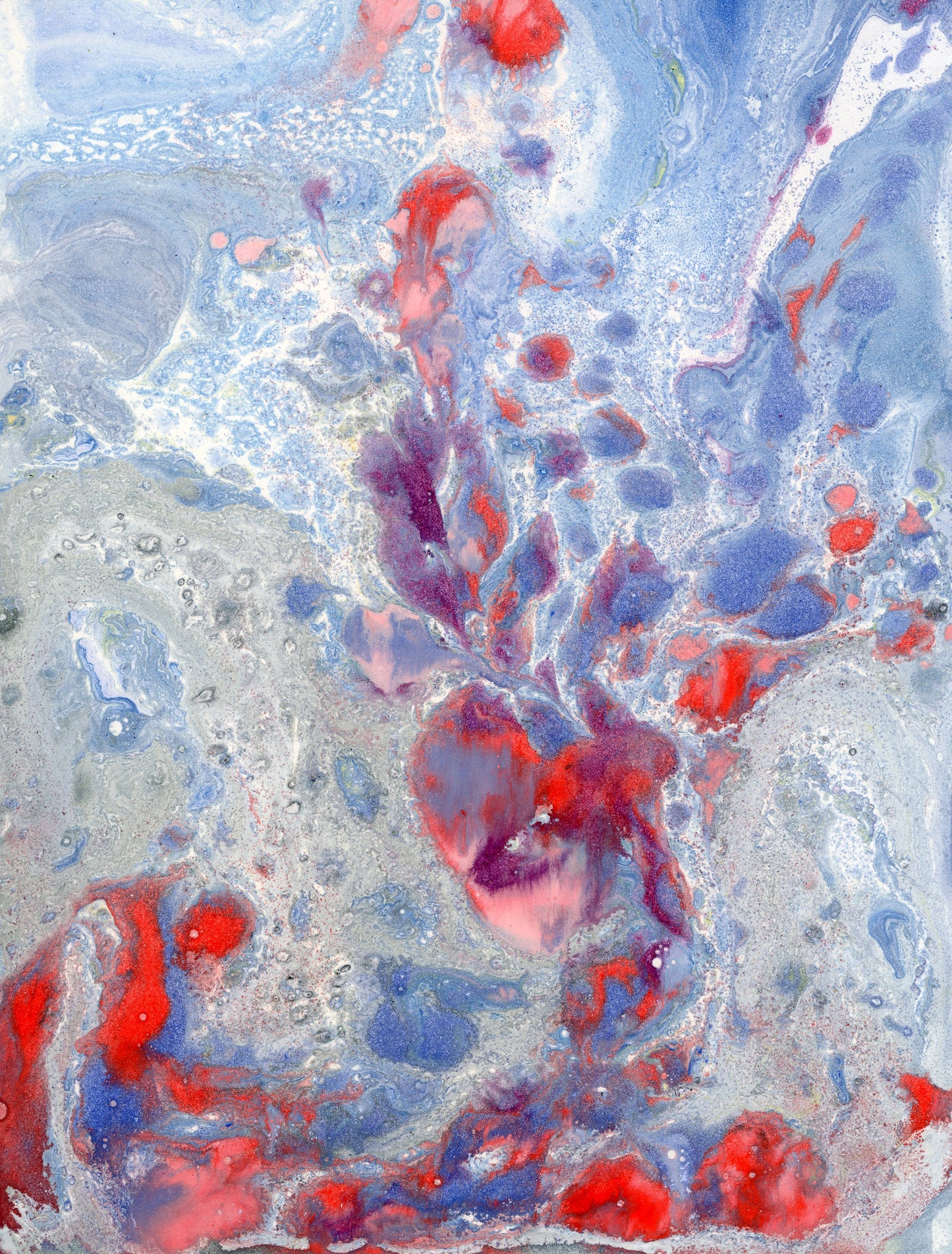 Limited Edition - pulse - Aluminium 60x80 cm