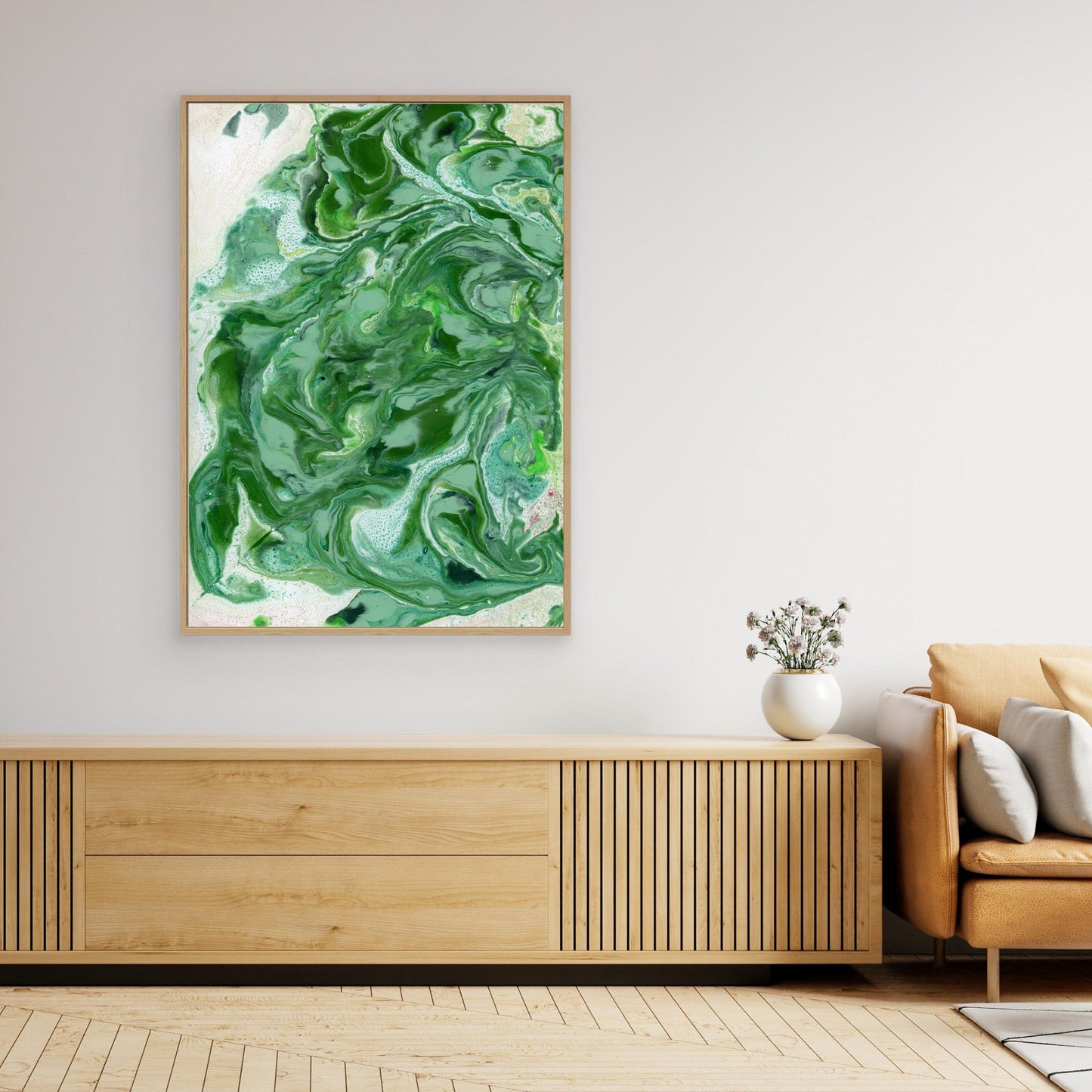 Green foliage - Tribute to Yuna D.