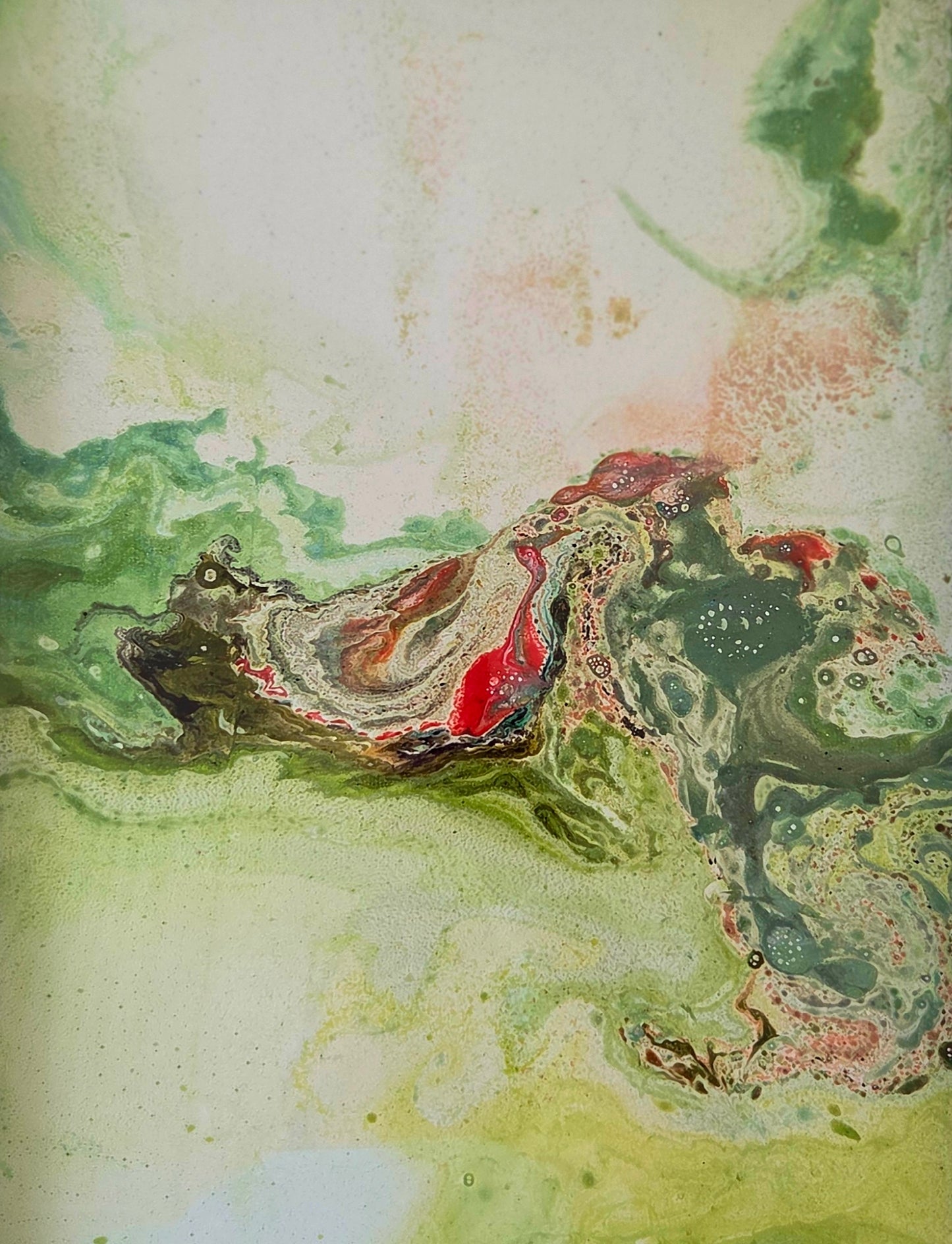 Triptyque - Hommage à Hokusaï - Aluminium 80x60 cm