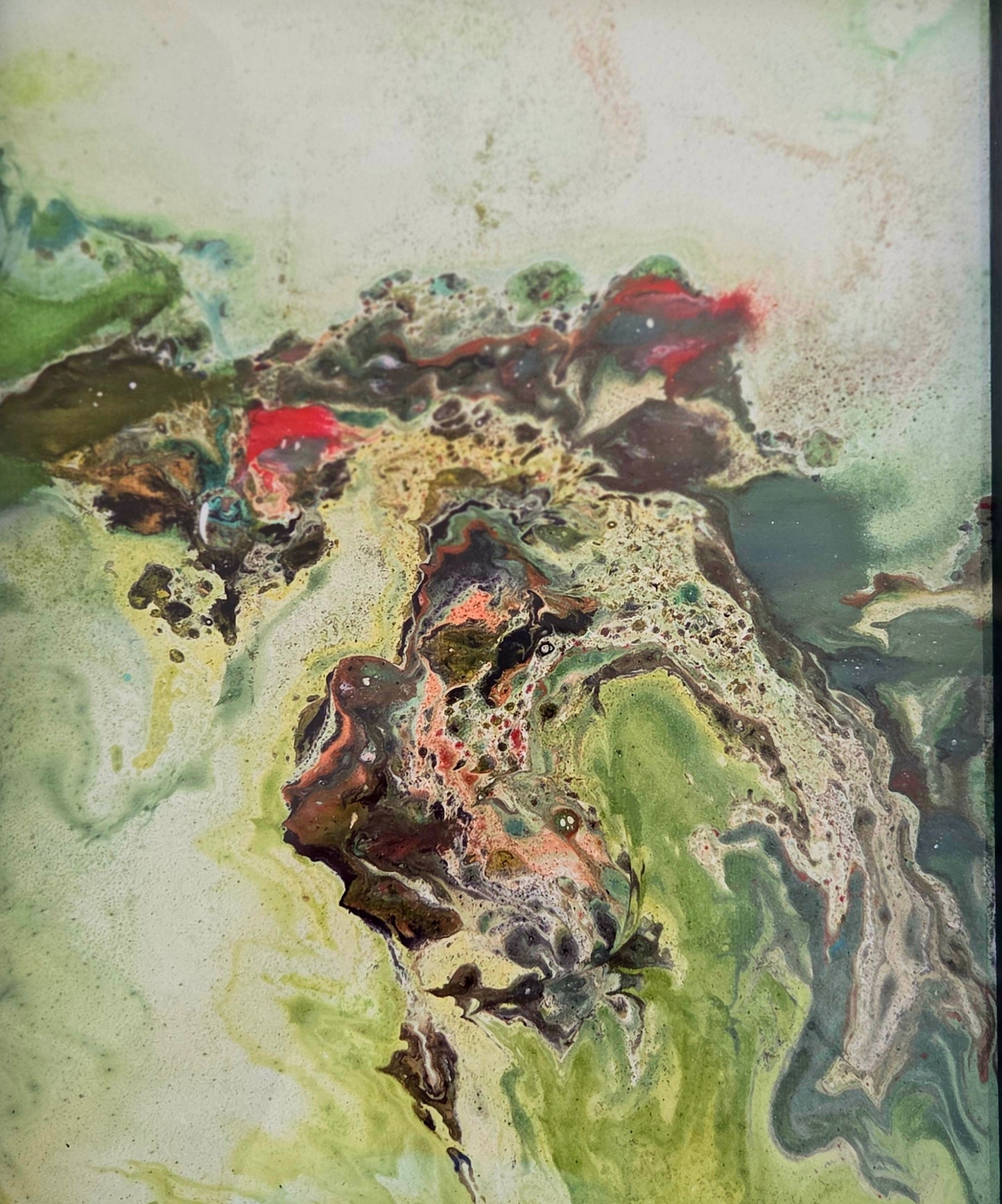 Triptyque - Hommage à Hokusaï - Aluminium 80x60 cm