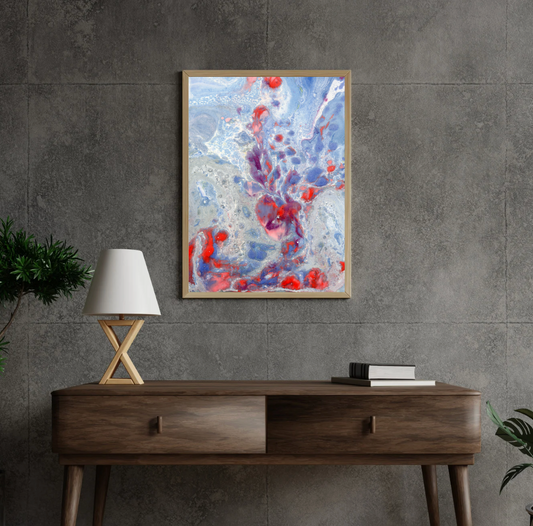 Limited Edition - Pulse - Aluminium 60x80 cm