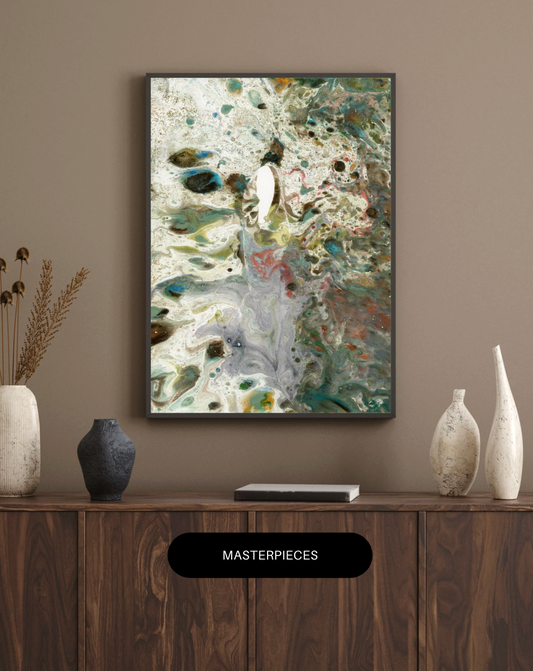 Apparition - Aluminium 60x80