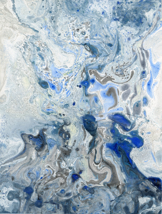 Tirage d'art Aluminium - Volcano Blue